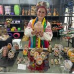 A Prudentopolitana  Marta Muzeka participa do 19º Salão do Artesanato em São Paulo com suas Pessankas