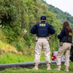 Em ação coordenada de forças de segurança, PRF prende trio por estelionato na BR-277, em Irati