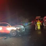 Acidente com van de pacientes deixa feridos na BR-376; motorista de carro tinha sinais de embriaguez