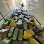 PRF APREENDE QUASE 8 TONELADAS DE MACONHA E FAZ A MAIOR APREENSÃO NO ANO NO PARANÁ