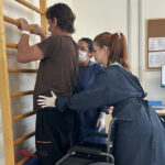 Após aplicação da polilaminina, paciente inicia fisioterapia no Hospital de Reabilitação