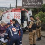 ENCAMINHAMENTO ASSISTENCIAL, POLICIAMENTO PRESENÇA PELA PM DE PRUDENTÓPOLIS