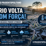 🥶 FRIO VOLTA COM FORÇA AO CENTRO-SUL DO PARANÁ E GEADAS PODEM ATINGIR PRUDENTÓPOLIS, IRATI E GUARAPUAVA ❄️🚨