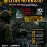 Governo brasileiro vê risco de uso de força militar dos EUA após classificação de PCC e Comando Vermelho