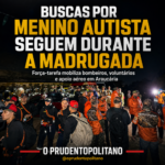MAIS DE 140 PESSOAS PARTICIPAM DE BUSCAS POR MENINO AUTISTA DESAPARECIDO EM ARAUCÁRIA