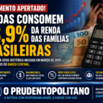 ORÇAMENTO APERTADO: DÍVIDAS CONSOMEM 28,9% DA RENDA DAS FAMÍLIAS BRASILEIRAS