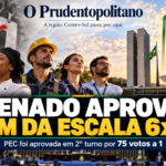 SENADO APROVA FIM DA ESCALA 6X1 POR 75 VOTOS A 1; TRABALHADORES TERÃO DOIS DIAS DE FOLGA SEM REDUÇÃO SALARIAL