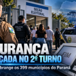 PARANÁ MOBILIZA FORÇAS DE SEGURANÇA NOS 399 MUNICÍPIOS PARA O SEGUNDO TURNO DAS ELEIÇÕES NESTE DOMINGO (25)
